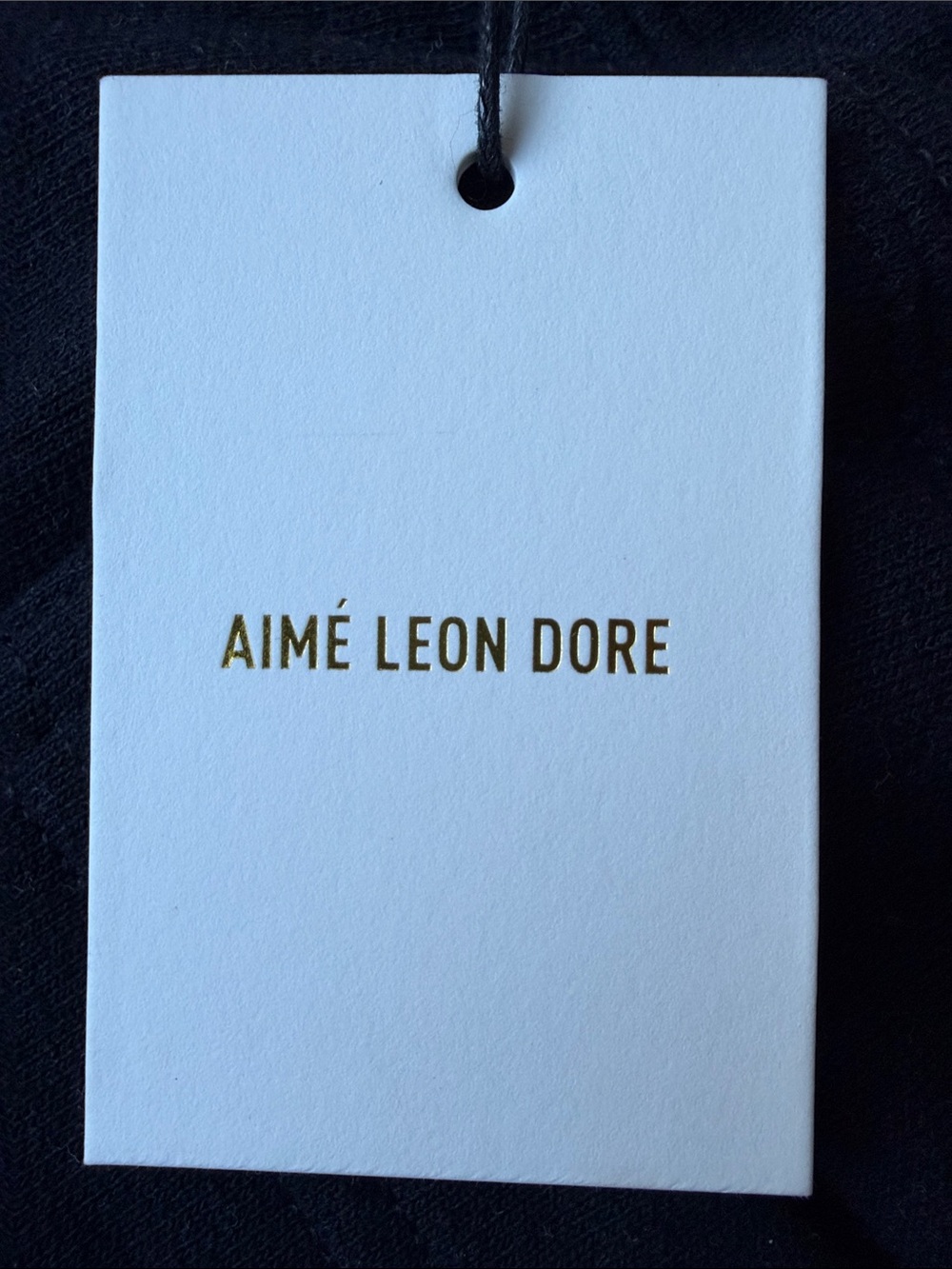 Black Aime Leon Dore Tonal Logo Sweatpants Size M - Picture 3 of 4
